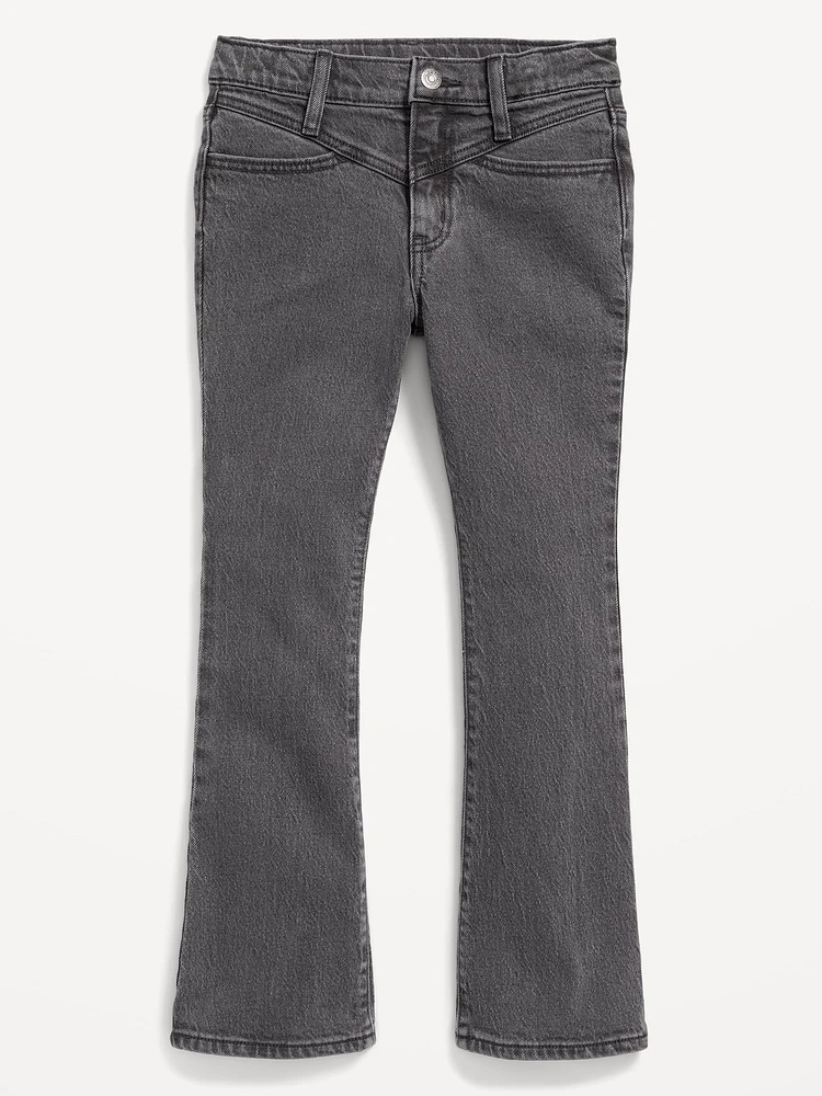 High-Waisted Flare-Leg Jeans for Girls