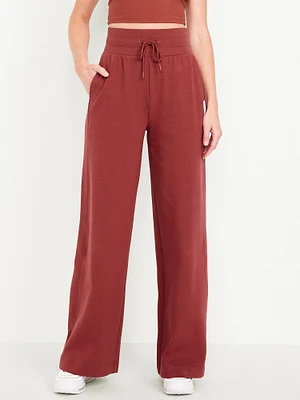 Dynamic Fleece Wide-Leg weatpants