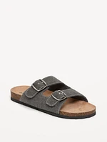 Canvas Double-Strap Sandals for Boys