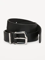 Classic Faux-Leather Belt