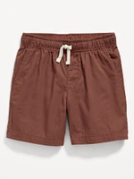 Above Knee Twill Pull-On Shorts for Boys