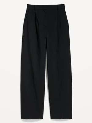 Extra High-Waisted Taylor Super Wide-Leg Trouser Pants