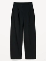 Extra High-Waisted Taylor Super Wide-Leg Trouser Pants