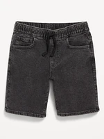 Pull-On Built-In Flex Knee ength Jean Shorts for Boys