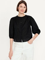 Button-Down Lightweight Dobby Shirt