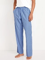 Poplin Pajama Pants for Men