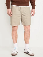 Twill Jogger Shorts - 7-inch inseam