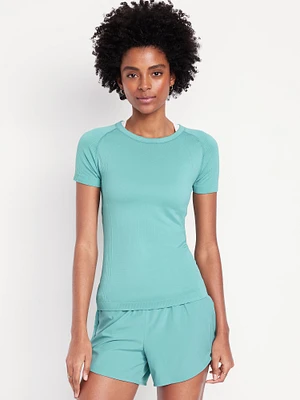 Fluid Seamless Fitted T-Shirt