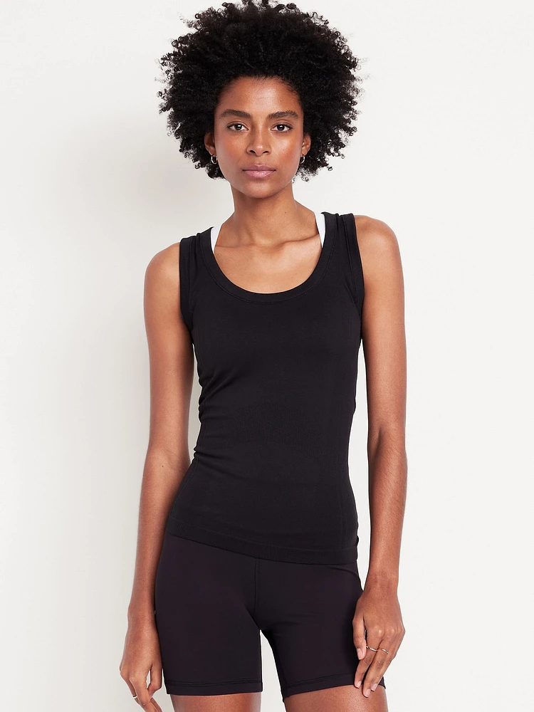 Fitted Seamless Tank Top