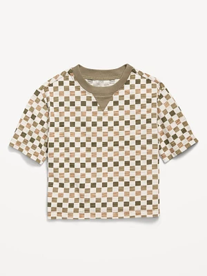 Oversized Boxy T-Shirt for Toddler Boys