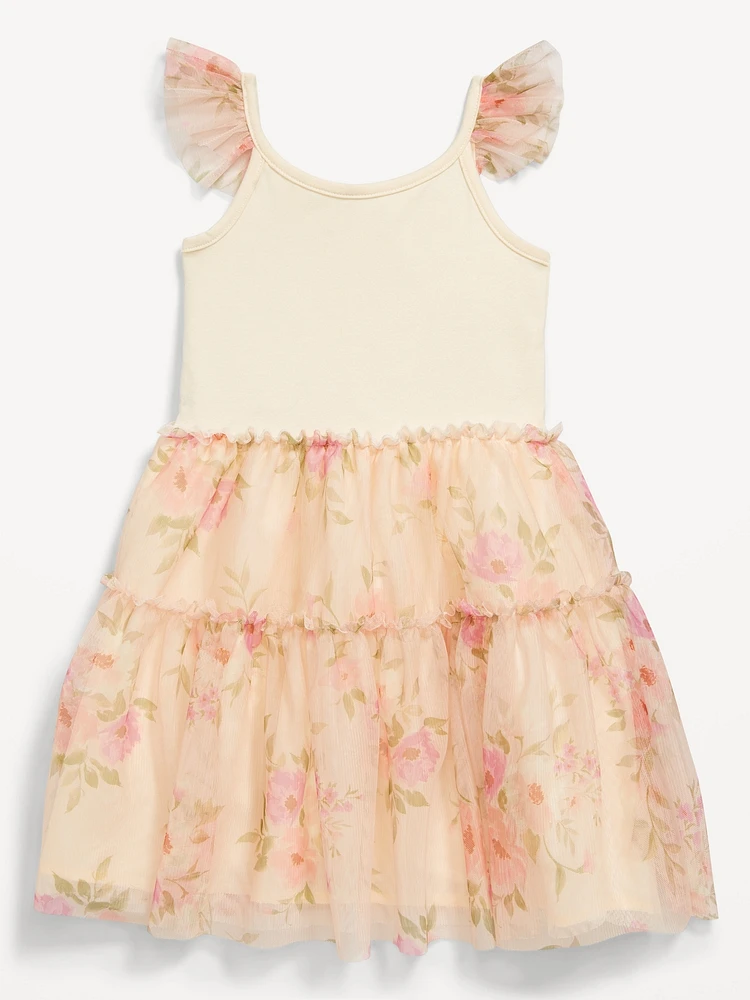Fit and Flare Cami Tutu Dress for Toddler Girls