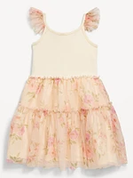 Fit and Flare Cami Tutu Dress for Toddler Girls