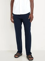 90s Straight Linen-Blend Pants