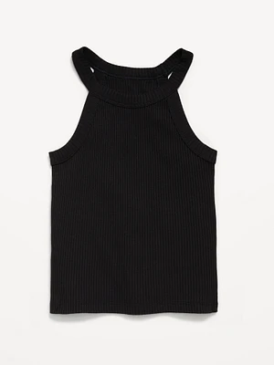 Fitted Halter Tank Top for Toddler Girls