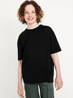 Oversized Short-Sleeve Pocket T-Shirt for Boys