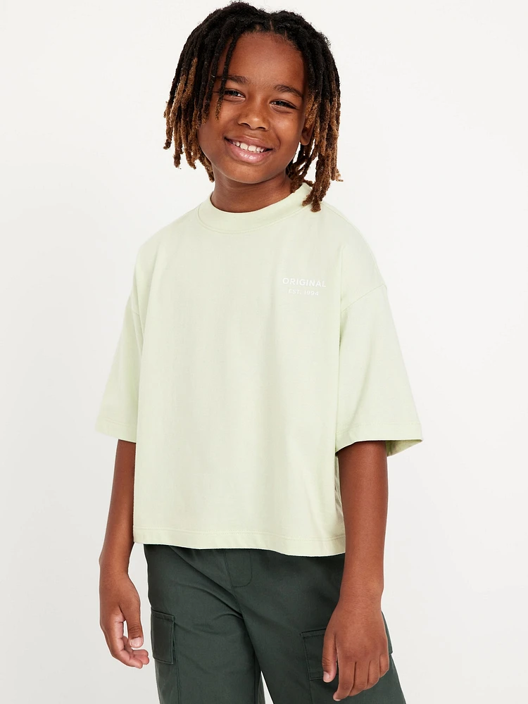 Short-Sleeve Boxy T-Shirt for Boys