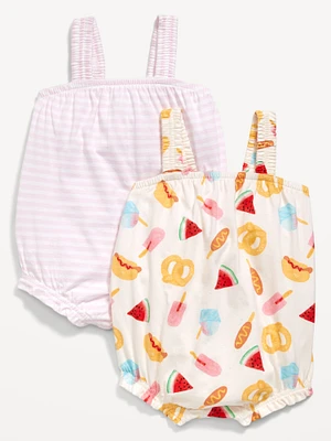 Sleeveless One-Piece Romper 2-Pack for Baby