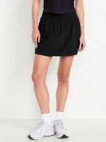 High-Waisted SleekTech Skort