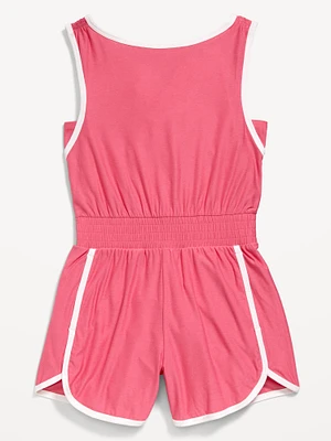 CloudMotion Sleeveless Romper for Girls