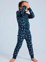 Birthday Snug-Fit 2-Way-Zip Pajama One-Piece for Toddler & Baby