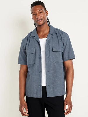 Short-Sleeve Utility Camp Shirt