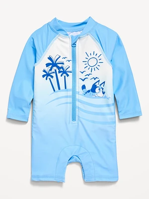 Bluey Swim Rashguard Bodysuit for Baby