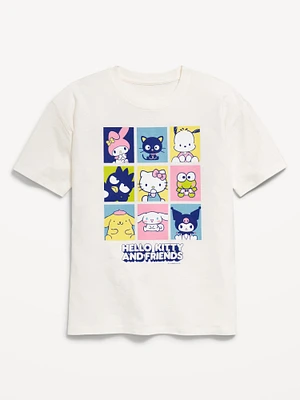 Hello Kitty Oversized Graphic T-Shirt for Girls