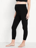 Maternity Full Panel tudiomooth 7/8 Leggings