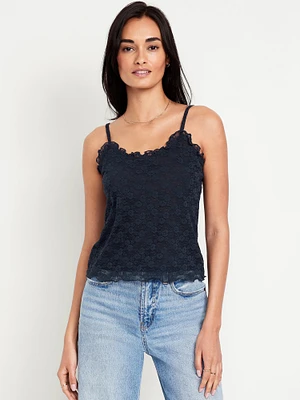 Ruffle Lace Camisole