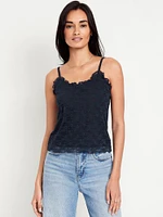 Ruffle Lace Camisole