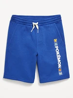 Pokmon Knee Length Fleece Jogger Shorts for Boys