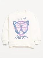 Dolly Parton Oversized Graphic Sweatshirt for Girls