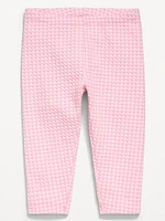Printed Textured-Knit Capri Leggings for Toddler Girls
