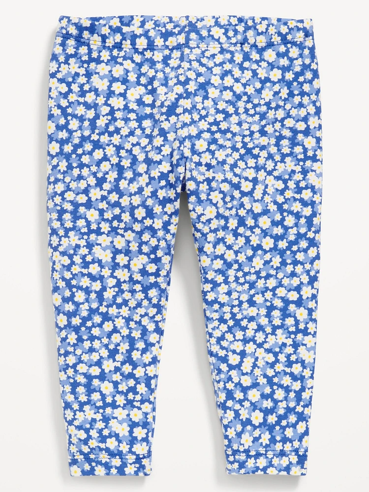 Printed Capri Leggings for Toddler Girls