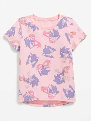 Sonic The Hedgehog Graphic T-Shirt for Girls