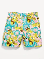 SpongeBob SquarePants Graphic Swim Trunks for Boys