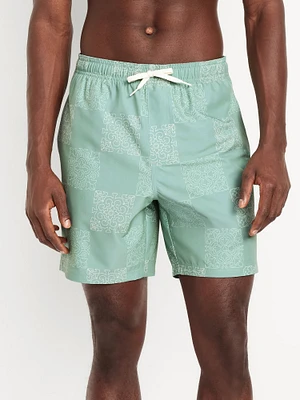 Lined wim Trunks -- 7-inch inseam