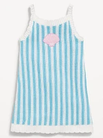 Sleeveless Sweater-Knit Dress for Toddler Girls