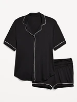 Maternity Classic Pajama Short Set