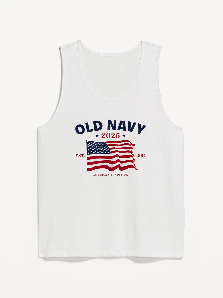 2025 Flag Graphic Tank Top