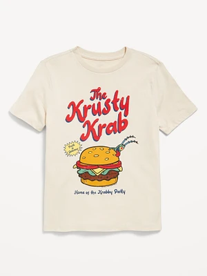 SpongeBob SquarePants Gender-Neutral Graphic T-Shirt for Kids