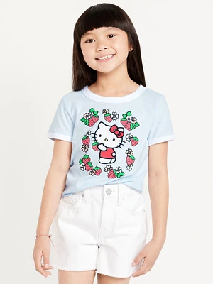 Hello Kitty Ringer Graphic T-Shirt for Girls