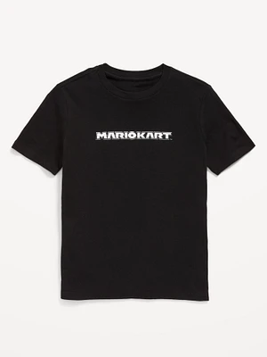 Mario Kart Gender-Neutral Graphic T-Shirt for Kids