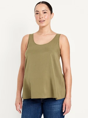 Maternity Scoop-Neck Tank Top