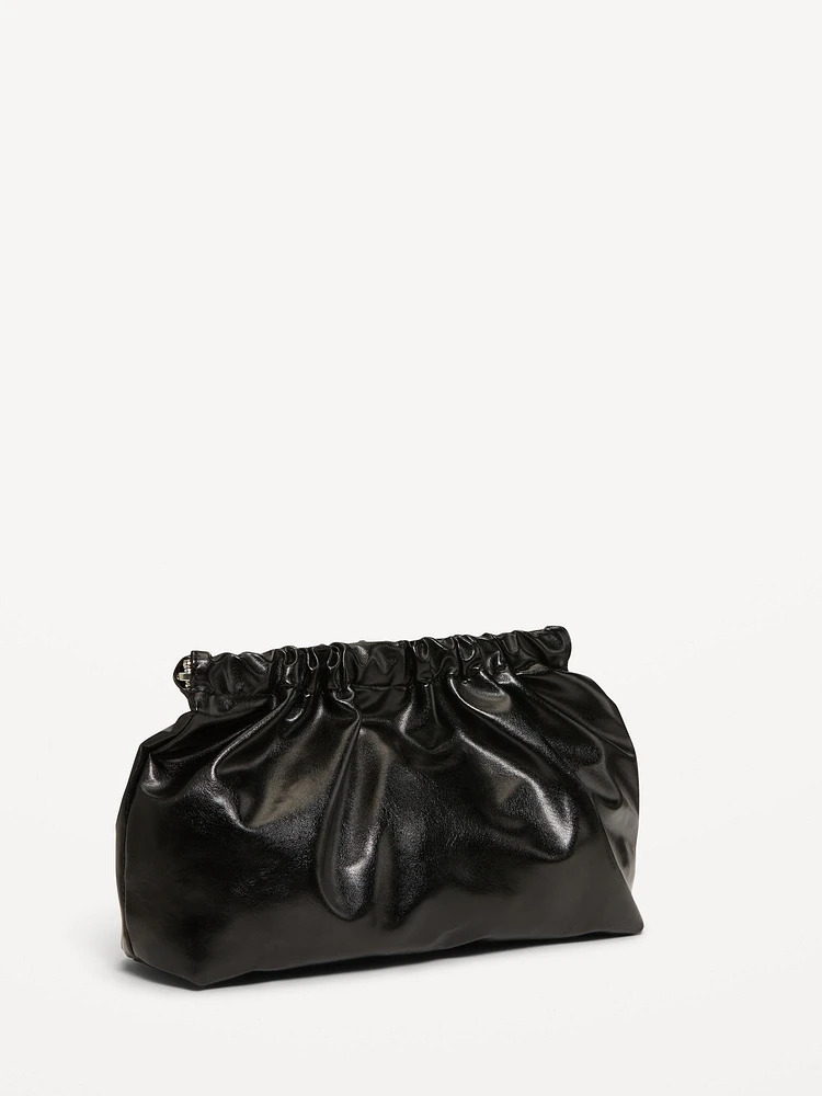 The Occasion by Old Navy Gathered Clutch