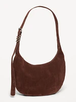 Slouchy Suede Hobo Bag