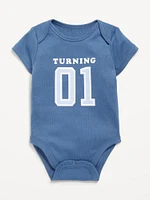 Short-Sleeve Graphic Bodysuit for Baby