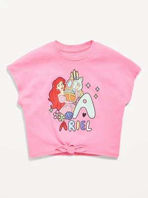 Disney Graphic Tie-Knot T-Shirt for Toddler Girls