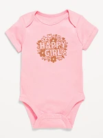 Short-Sleeve Graphic Bodysuit for Baby