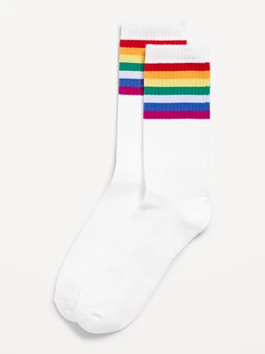 Striped Crew Socks for Men